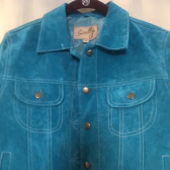 Scully leather western coat p2986 - Picture 2 of 8